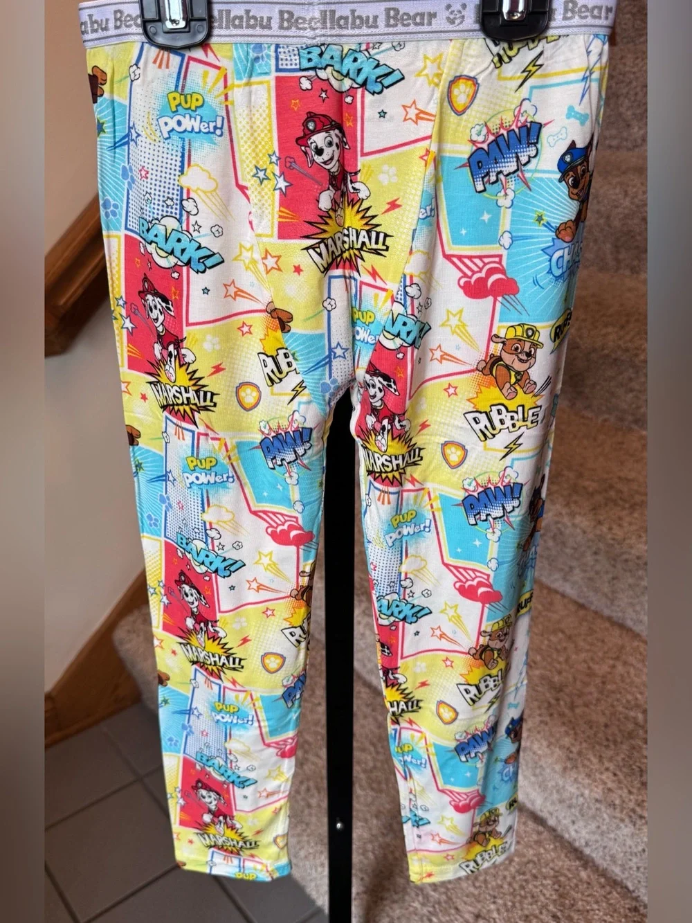 NWT Bellabu Bear Sz. 7/8Y PAW Patrol: Comic Boy Pups Bamboo Kids Pajamas